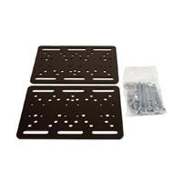 RAM Ball Mounting Backer Plates (Qty 2) with nuts and bolts