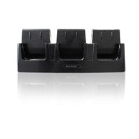 Dock, Triple Slot, Full (Locking + Ethernet), Memor 20, Black Colour (1 x Unlock key, 3 x USB/Ethernet plug-in Black included)