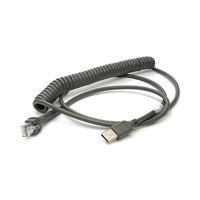 CAB-524 - Coiled USB Cable (8 Feet)