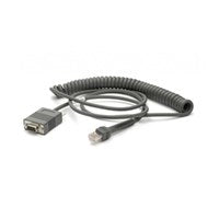 CBA-R71-C09ZAR - RS232 Coiled Cable (DB9 Female Connector, 9ft)