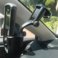 EC50/EC55 In-Vehicle Holder; Supports device with/without protective boot