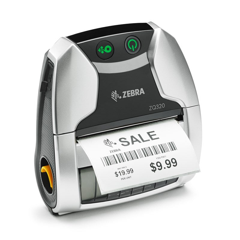 Zebra ZQ320 Indoor Mobile Label & Receipt Printer (ZQ300 Series)