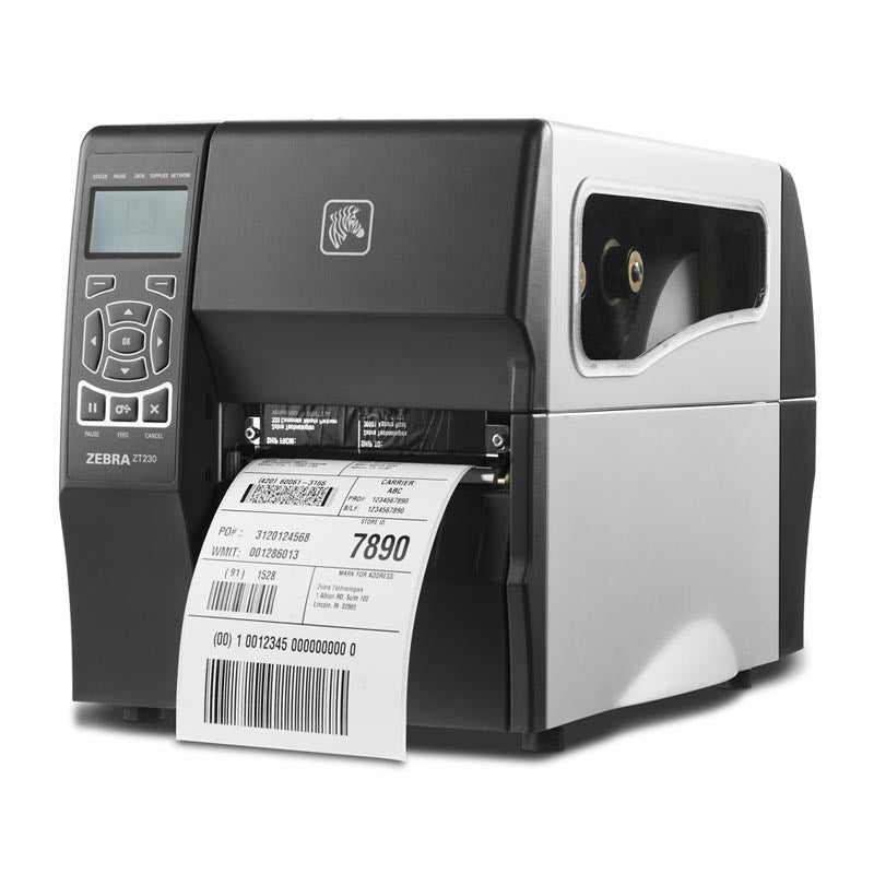 Zebra ZT230 Metal Framed Industrial Label Printer