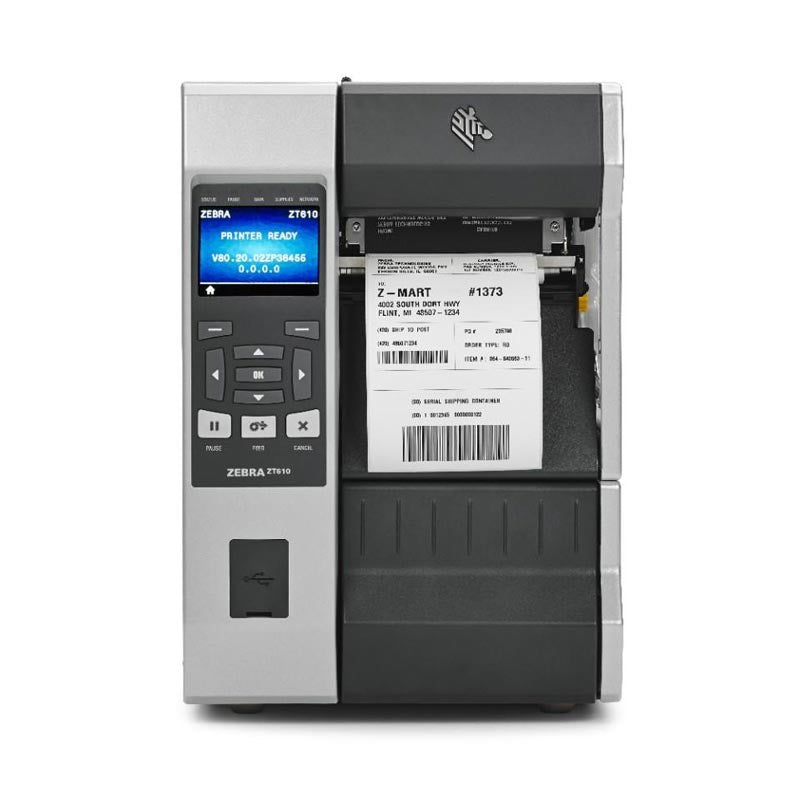 Zebra ZT610 High Performance, Industrial 4-inch Thermal Label Printer
