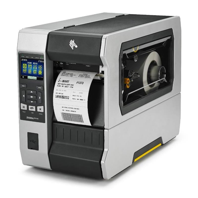 Zebra ZT610 High Performance, Industrial 4-inch Thermal Label Printer