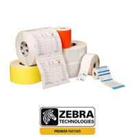 3007301-T - White Zebra 8000D 10 Year Receipt 75mm x 20m Paper Mobile Printer Receipts